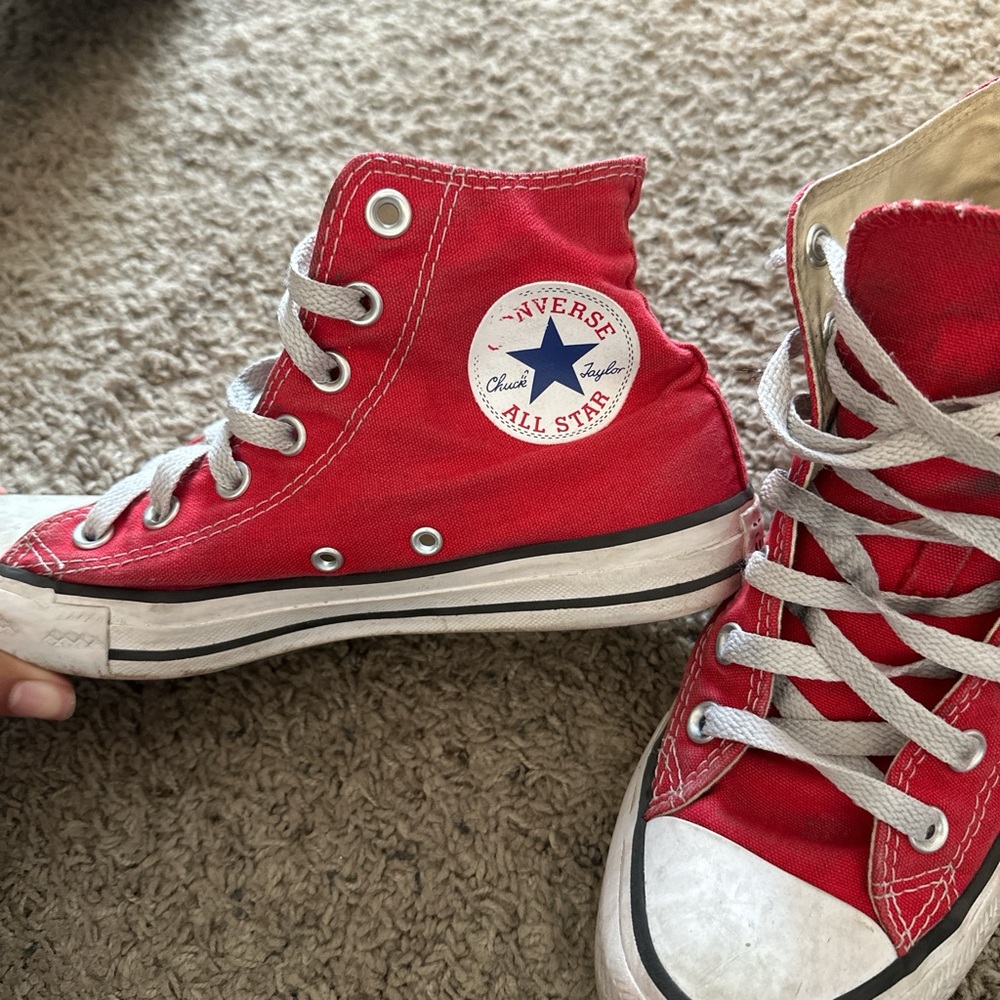 Converse womenRed High-Top Sneakers